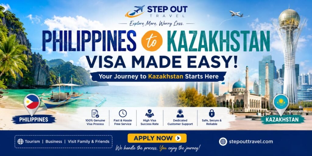Kazakhstan Visa Types for Filipino Citizens