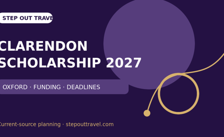 Clarendon Scholarship 2027 Oxford eligibility and funding featured graphic