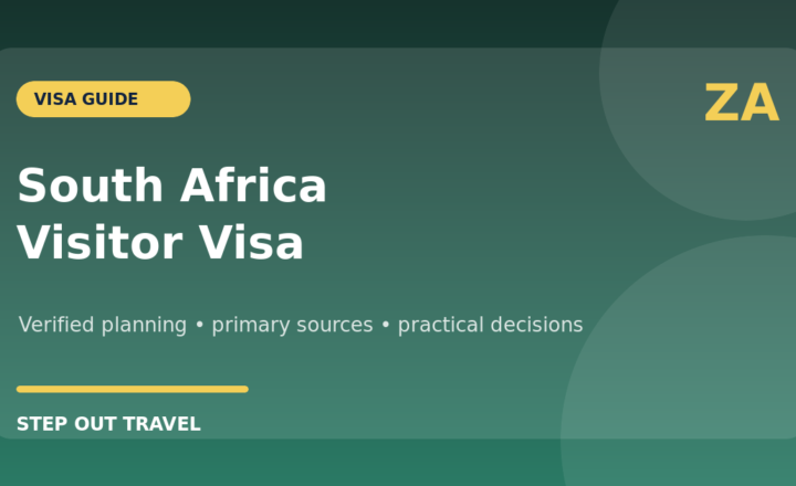 South Africa visitor visa entry checks and application planning featured graphic